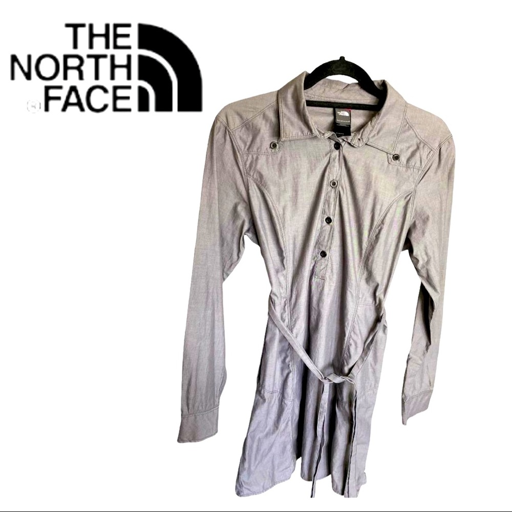 The North Face Long Sleeve Gray Dress